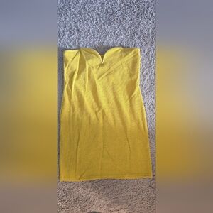 Vibrant Yellow Party Dress